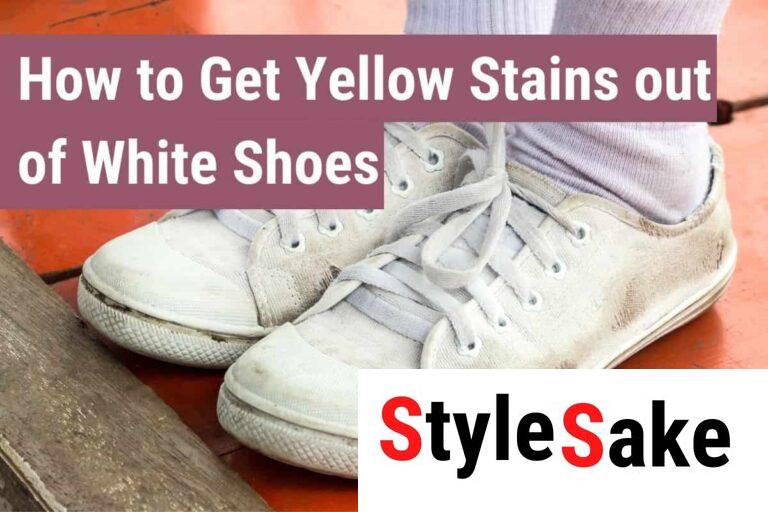 6 Easy Ways to Get Yellow Stains Out of White Shoes