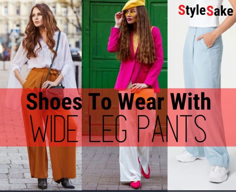 best shoes to wear with wide leg pants