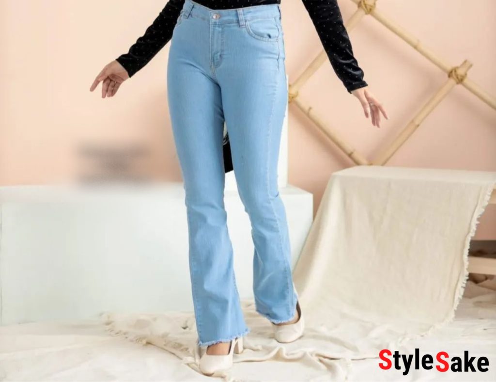 bootcut jeans with flats