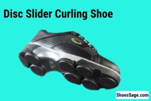 disc slider curling shoe