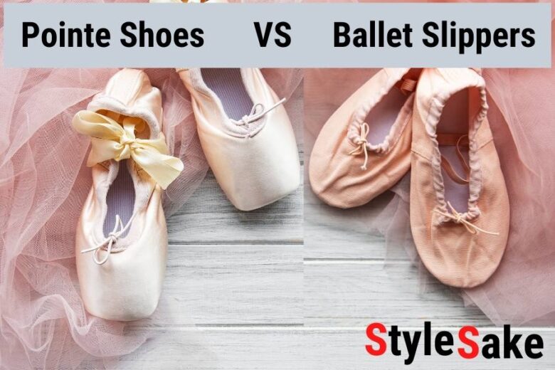 pointe shoes vs ballet slippers