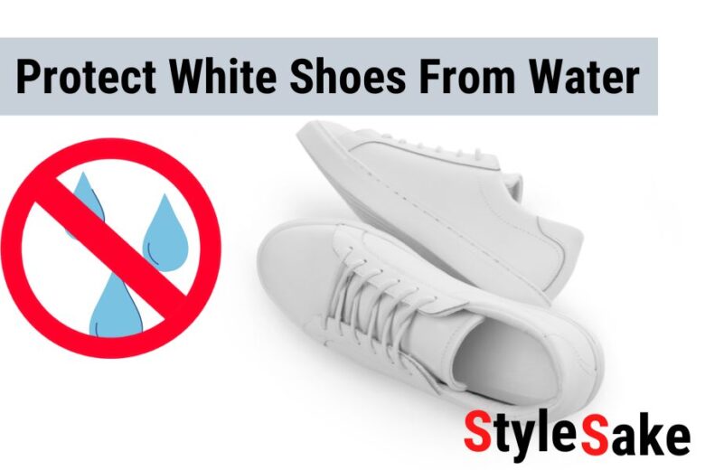 protect white sneakers from water
