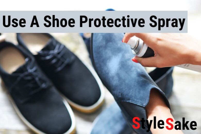 use shoe protective spray