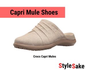 crocs capri mules