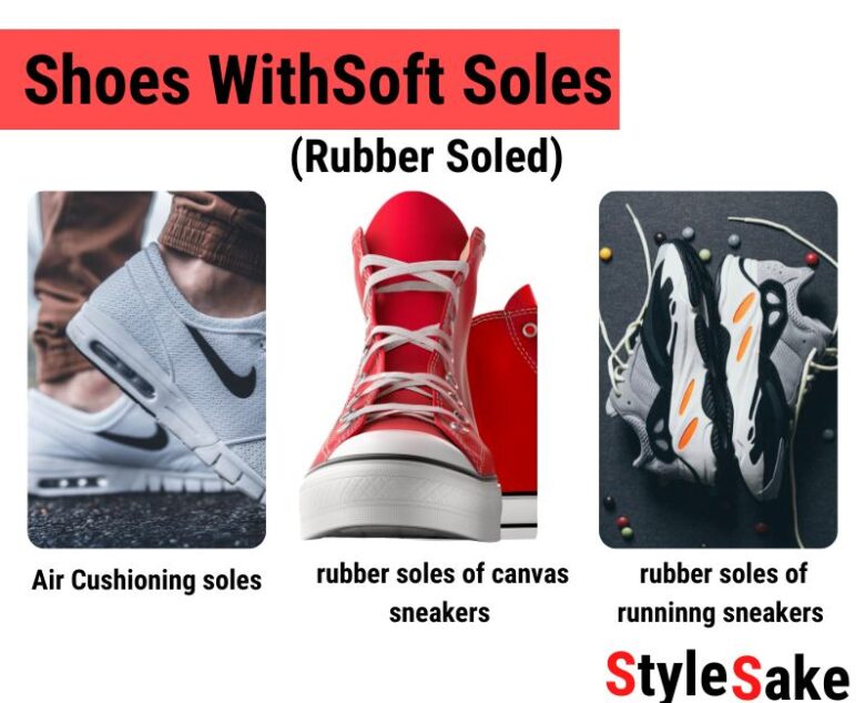 types of soft soled sneakers